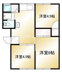 リベルテ西富井の物件間取画像